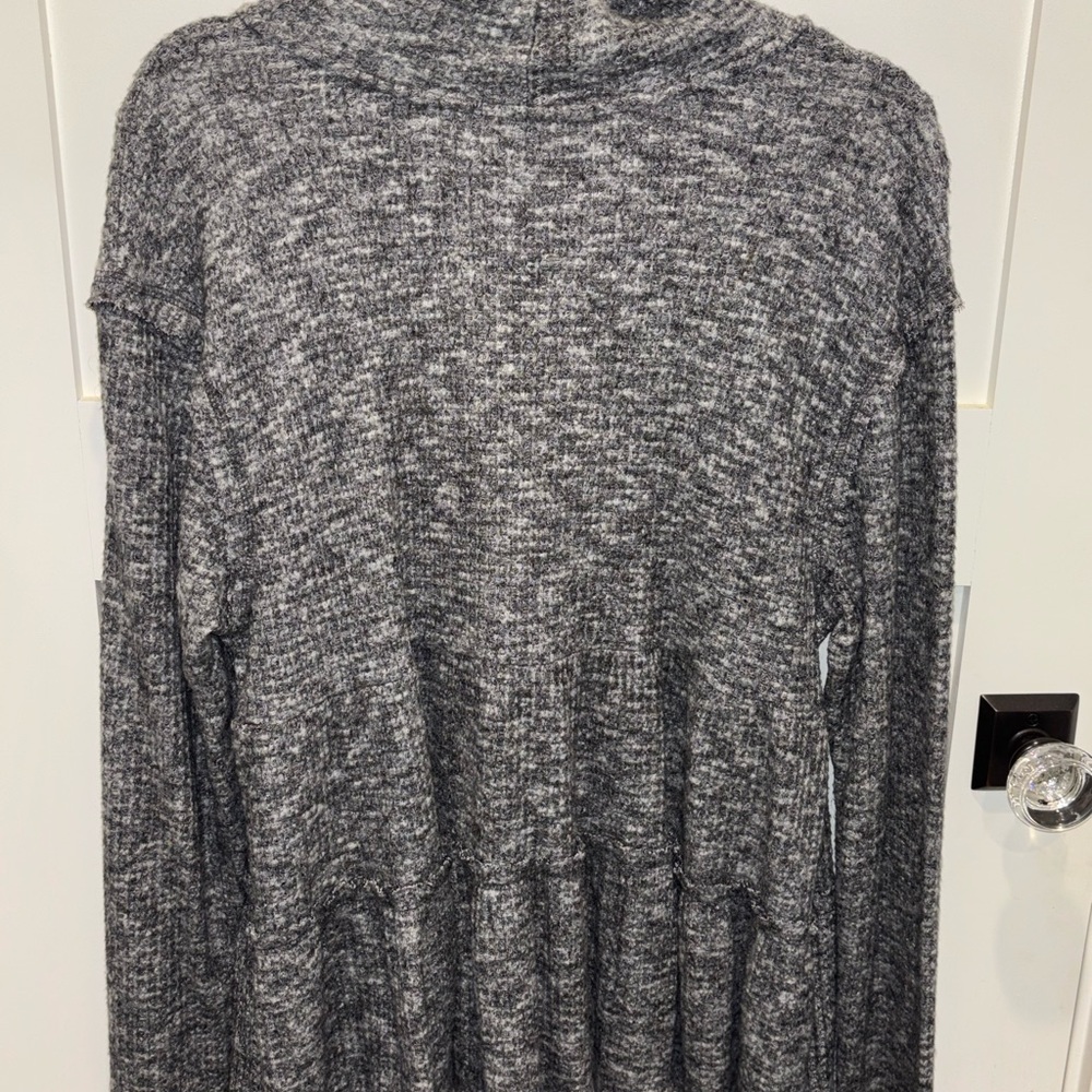 Anthropologie Gray Knit Tunic - Picture 5 of 6